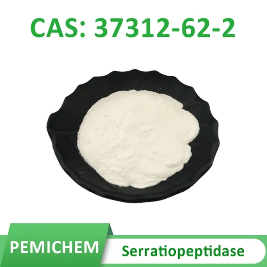 Shanghai Pemichem Lab Supply Raw Materials Pharmaceutical Intermediates Powder Serratiopeptidase CAS 37312